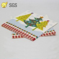 Christmas Printed Paper Serviettes Napkins for Hotel Restaurant Coffee Shop